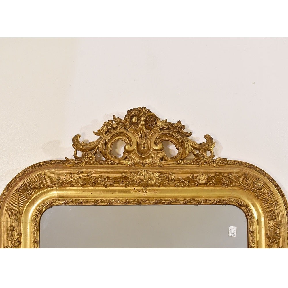 SPC182 1 antique gold leaf mirror antic louis philippe.jpg